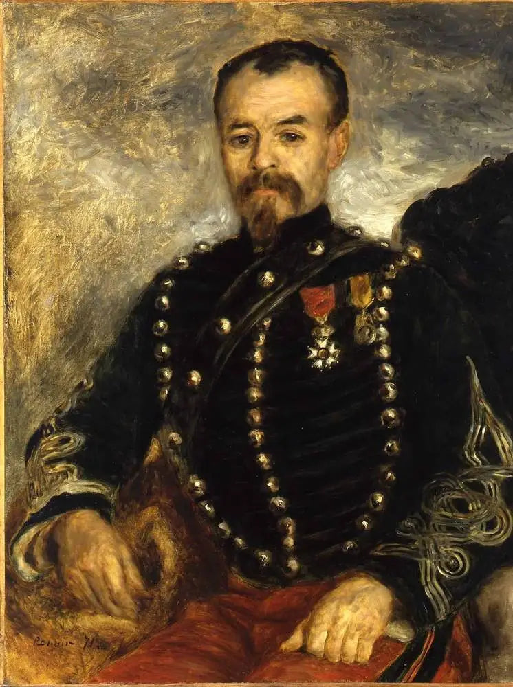 Bildnis des Capitaine Édouard Bernier - Pierre-Auguste Renoir