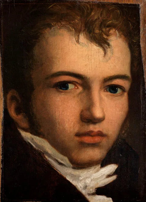 Bildnis des Malers Johann Carl Eggers - Johann Friedrich Overbeck
