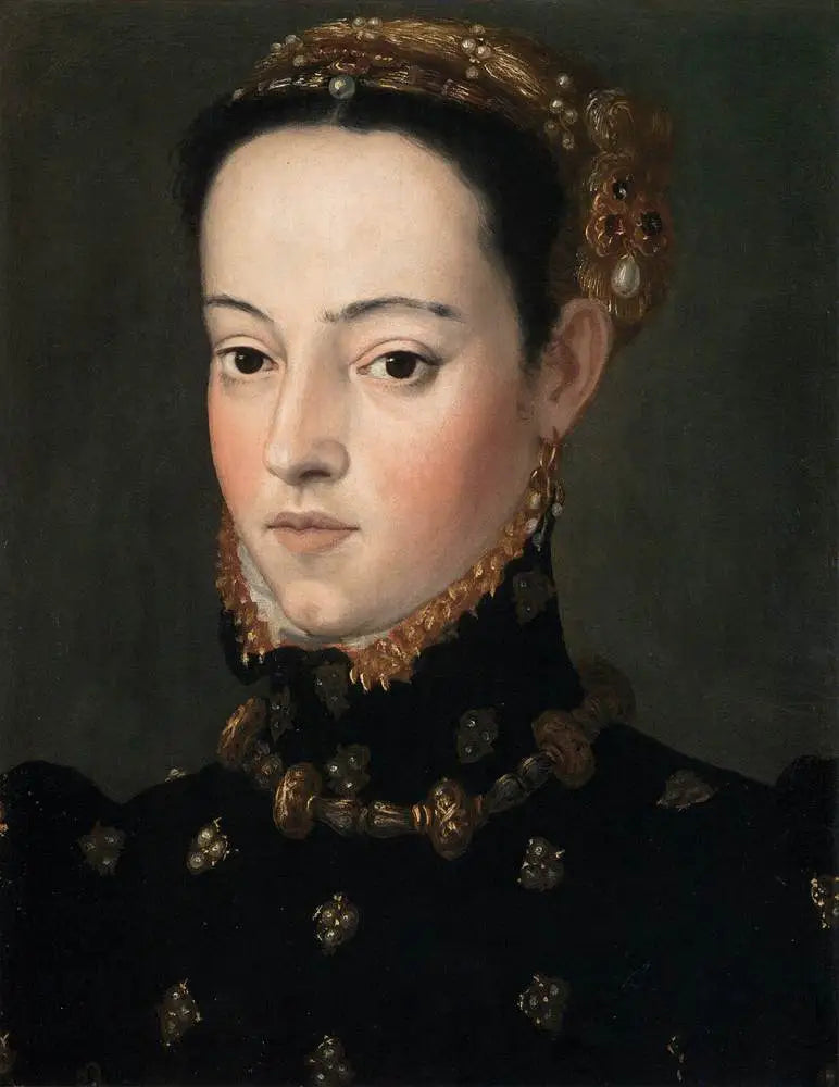 Bildnis einer Erzherzogin (Erzherzogin Helena oder Barbara?) - Giuseppe Arcimboldo