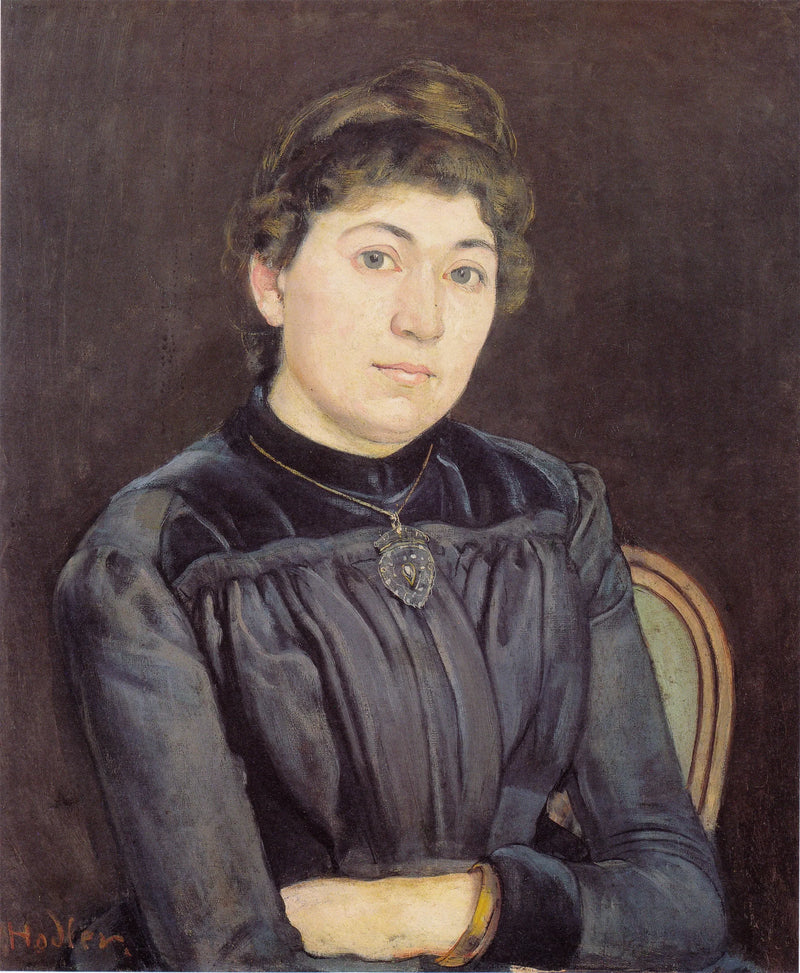 Bildnis einer jungen Frau - Ferdinand Hodler