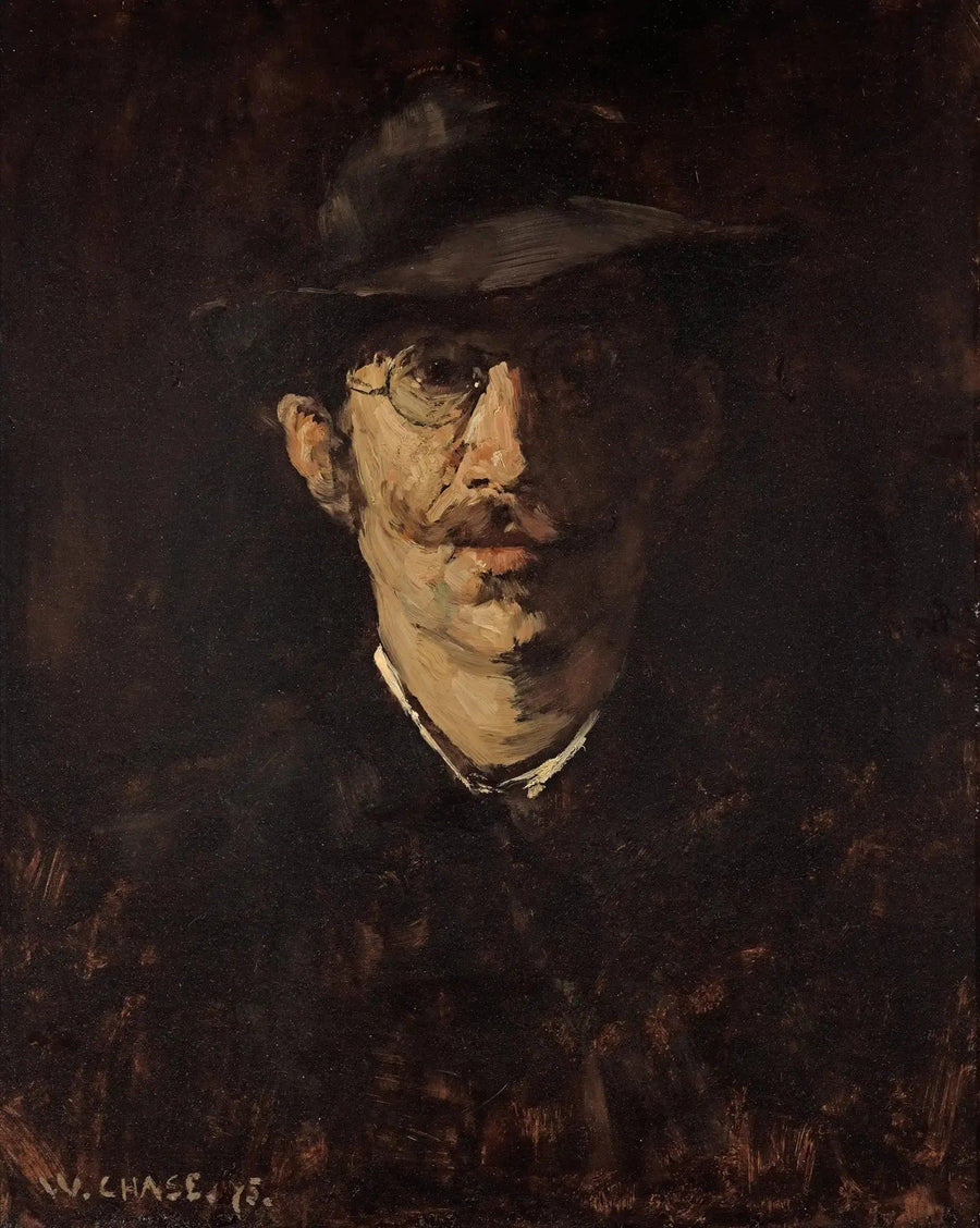 Bildnis Hugo von Habermann - William Merritt Chase