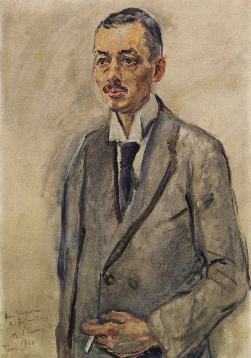 Bildnis Theodor Stoperan - Max Slevogt