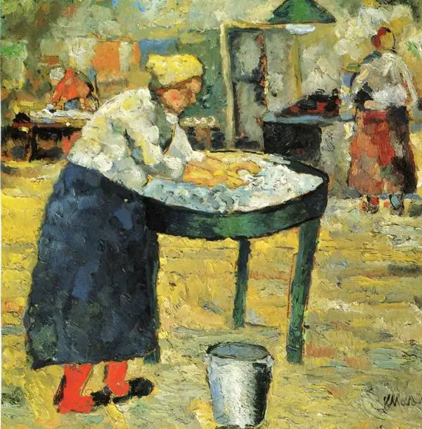 Blanchisseuse - Kazimir Malevich