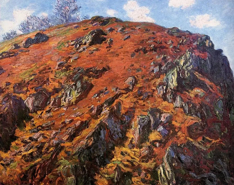 Le Bloc, étude de rochers dans la Creuse W1228 – Claude Monet
