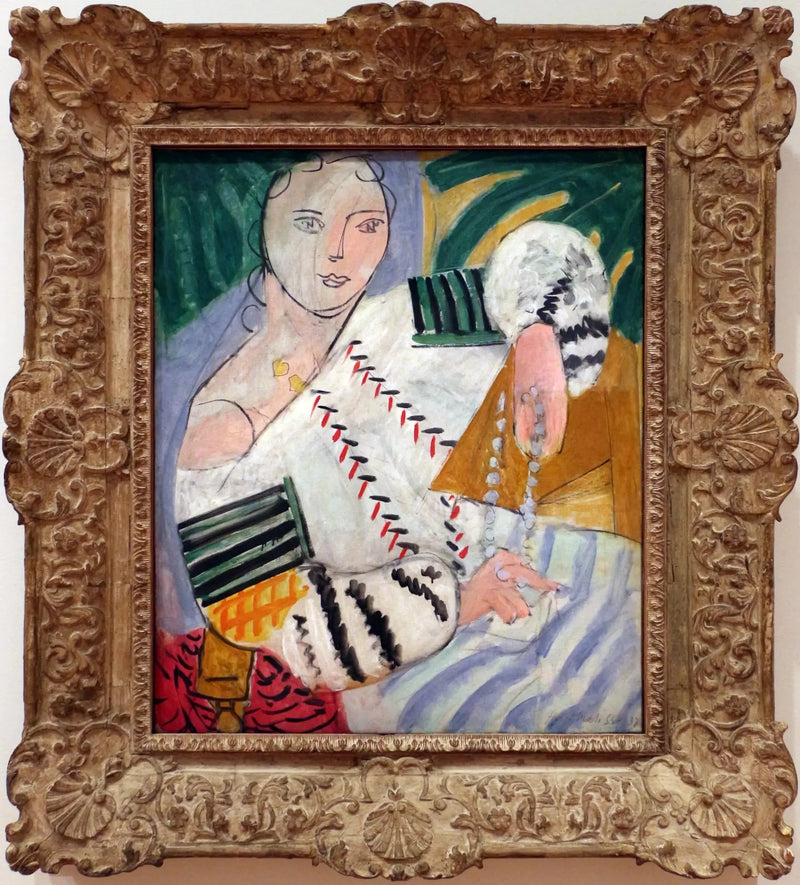 Blouse roumaine aux manches vertes - Henri Matisse