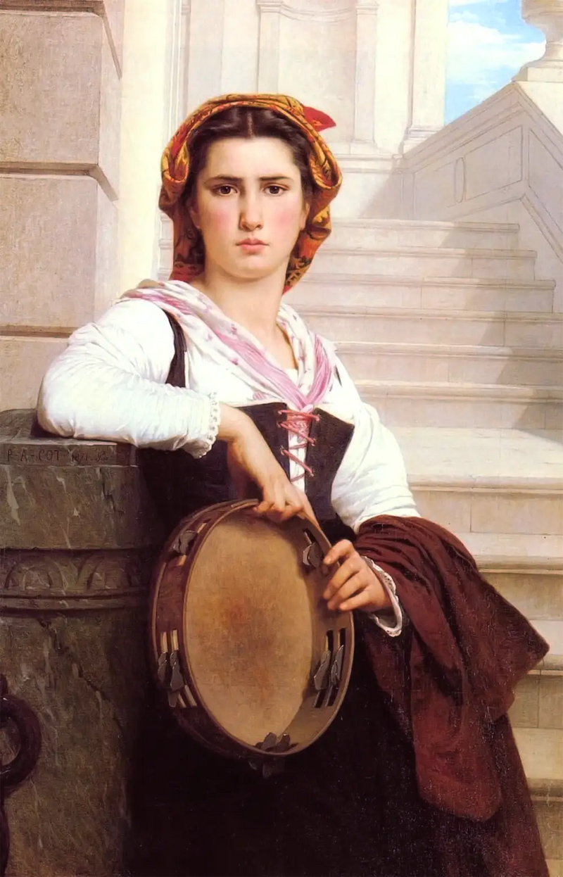 Bohémienne - Pierre Auguste Cot