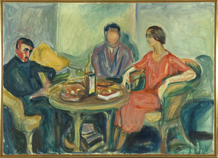 Bohémiens d'Oslo - Edvard Munch