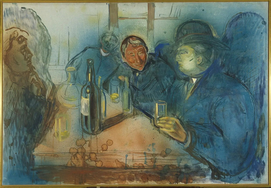 Bohémiens de Kristiania - Edvard Munch