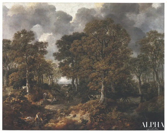 Bois de Cornard, près de Sudbury, Suffolk - Thomas Gainsborough - Reproductions de tableaux et peintures haut de gamme