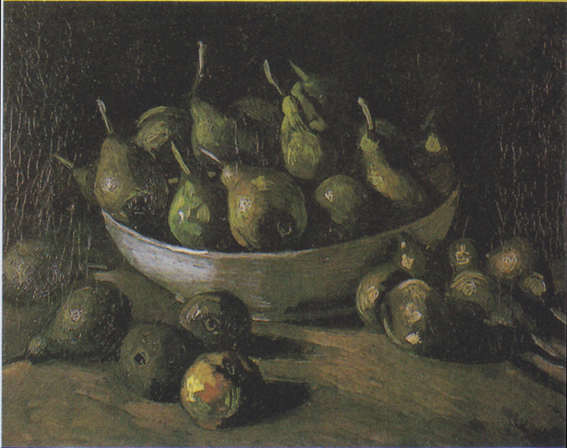 Nature morte au bol de pierre et aux poires, F105 – Vincent van Gogh