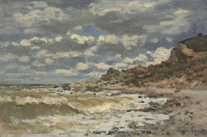 Bord de mer à Sainte-Adresse - Claude Monet