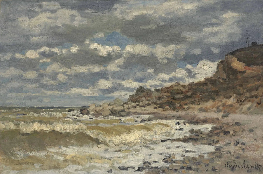 Bord de mer à Sainte-Adresse - Claude Monet