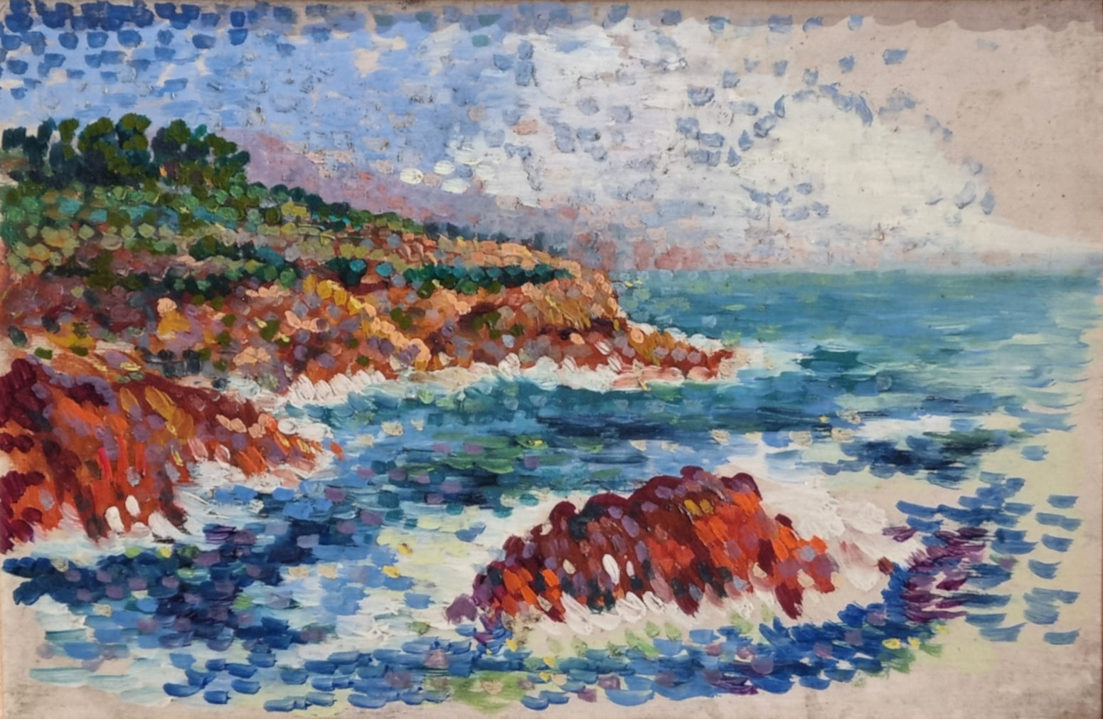 Bord de mer - Henri-Edmond Cross