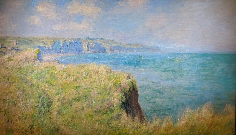 Bord des falaises à Pourville - Claude Monet