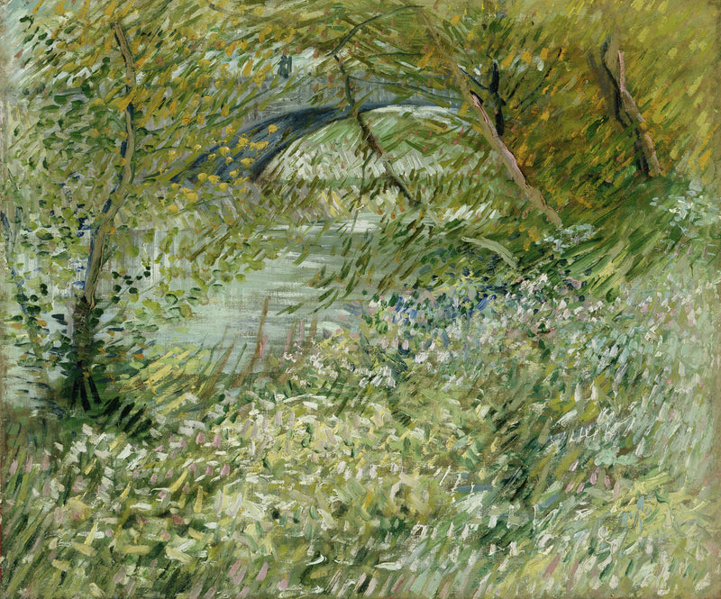 Bord de rivière au printemps, F352 – Van Gogh