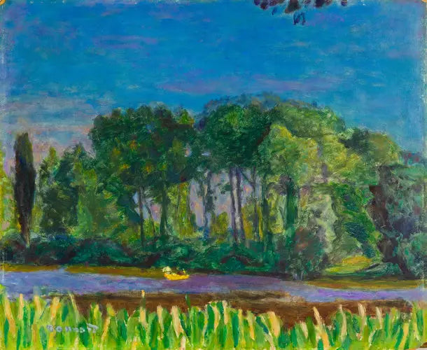 Bords de la Seine - Pierre Bonnard