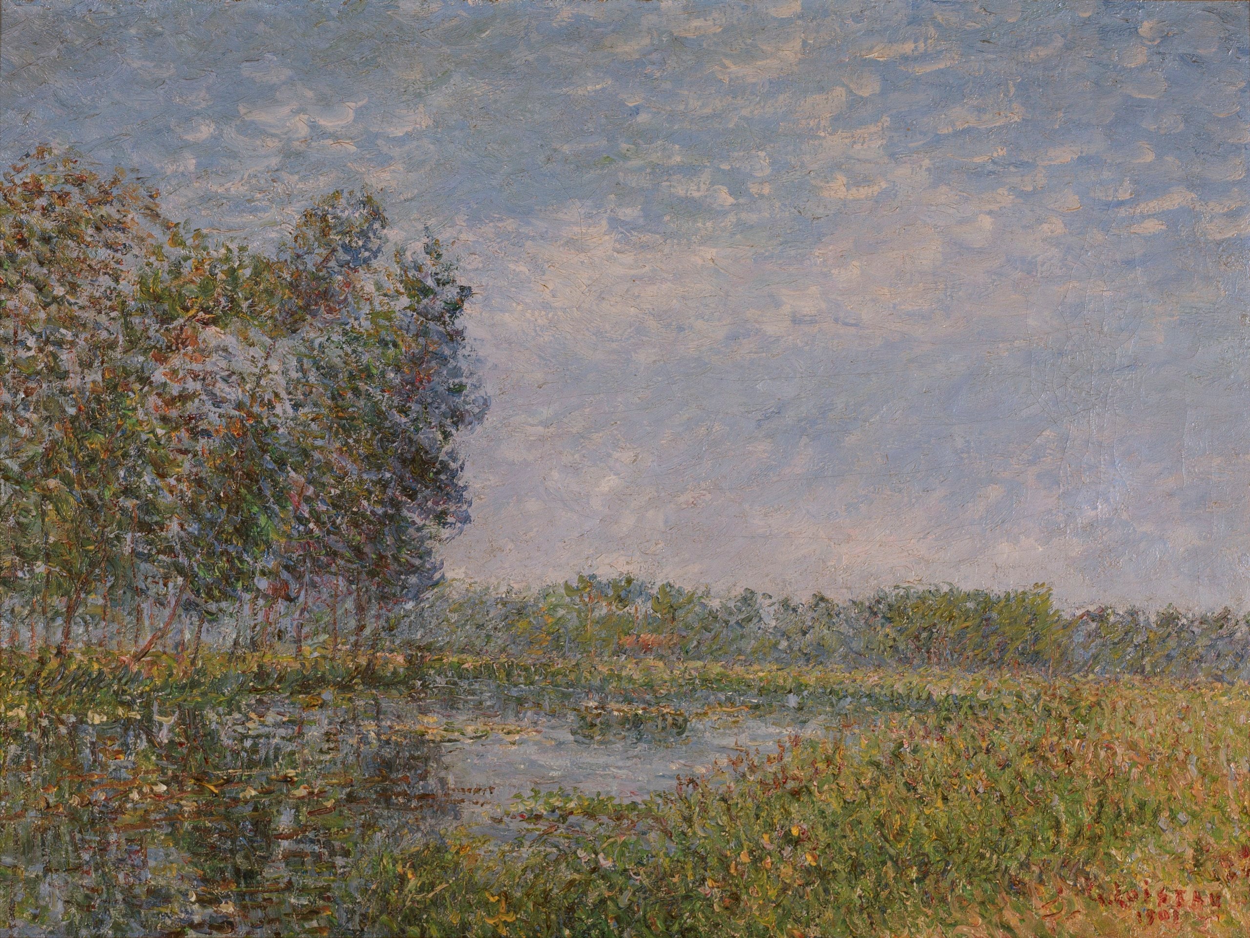 Bords de l'Eure, Normandie - Gustave Loiseau