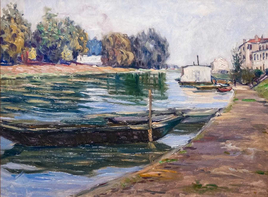 Bords de Seine - Gustave Caillebotte