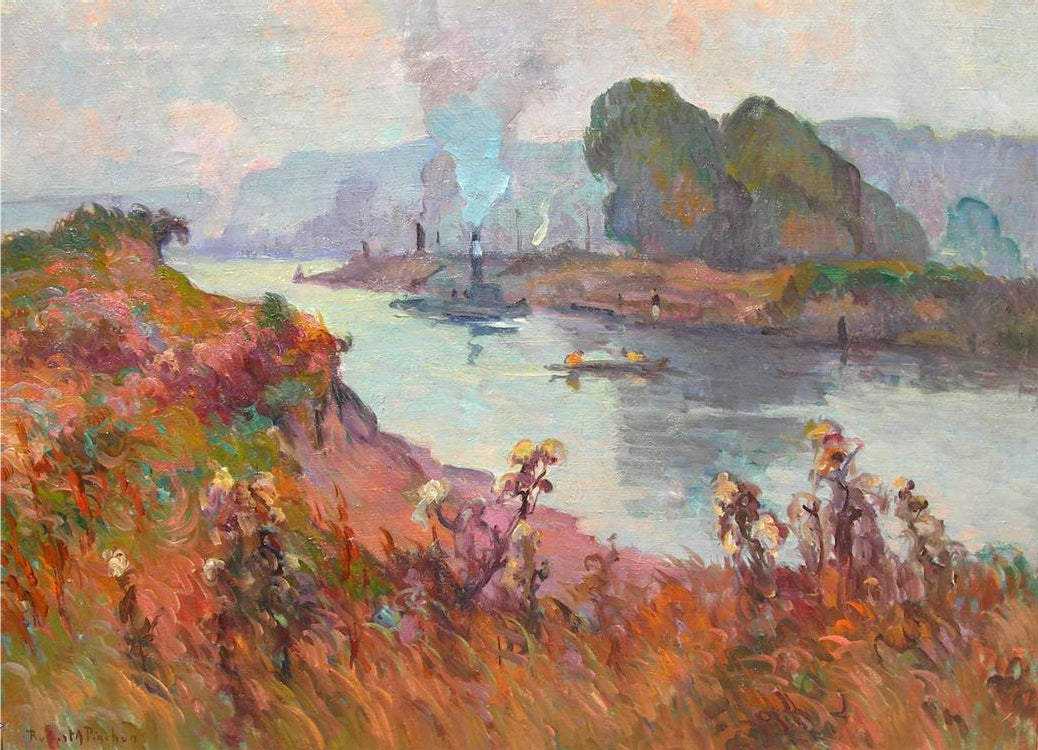 Bords de Seine - Robert Antoine Pinchon