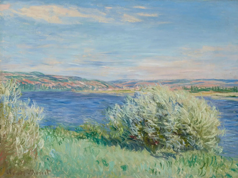 Les Bords de la Seine près de Vétheuil W675 – Claude Monet