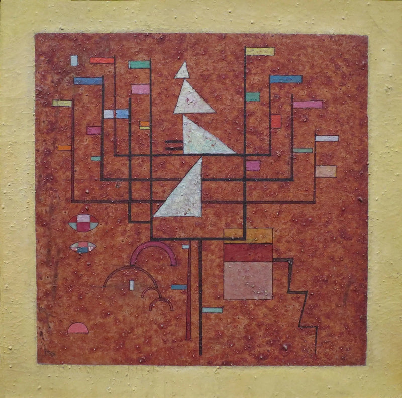 bordure jaune - Vassily Kandinsky