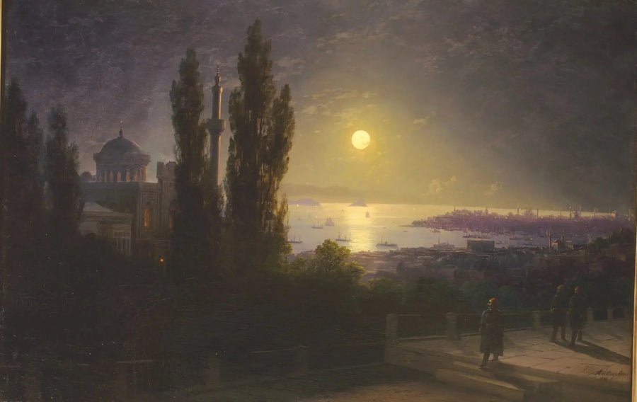 Bosporuse väin öösel - Ivan Aïvazovski