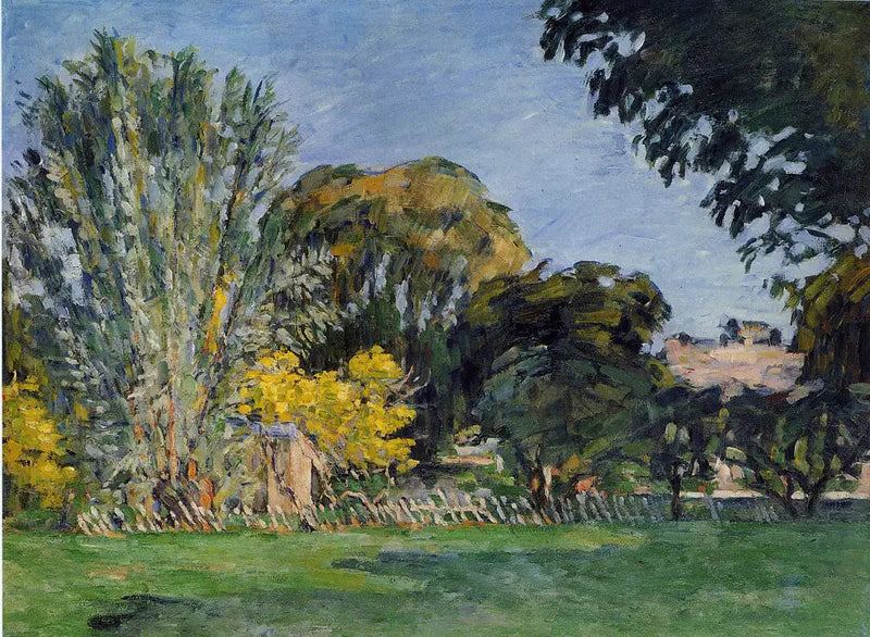 Bosquet au Jas de Bouffan - Paul Cézanne