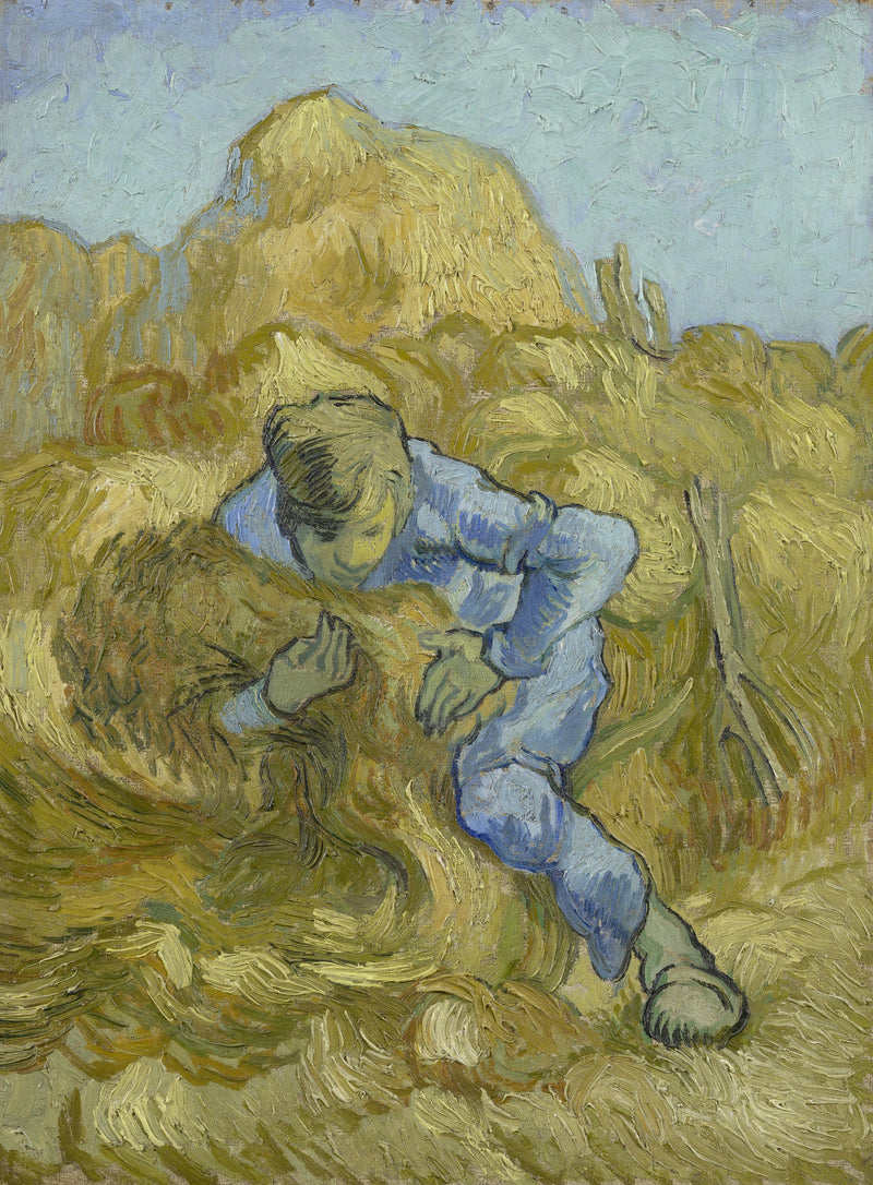 Le Botteleur d’après Millet, F693 – Vincent van Gogh