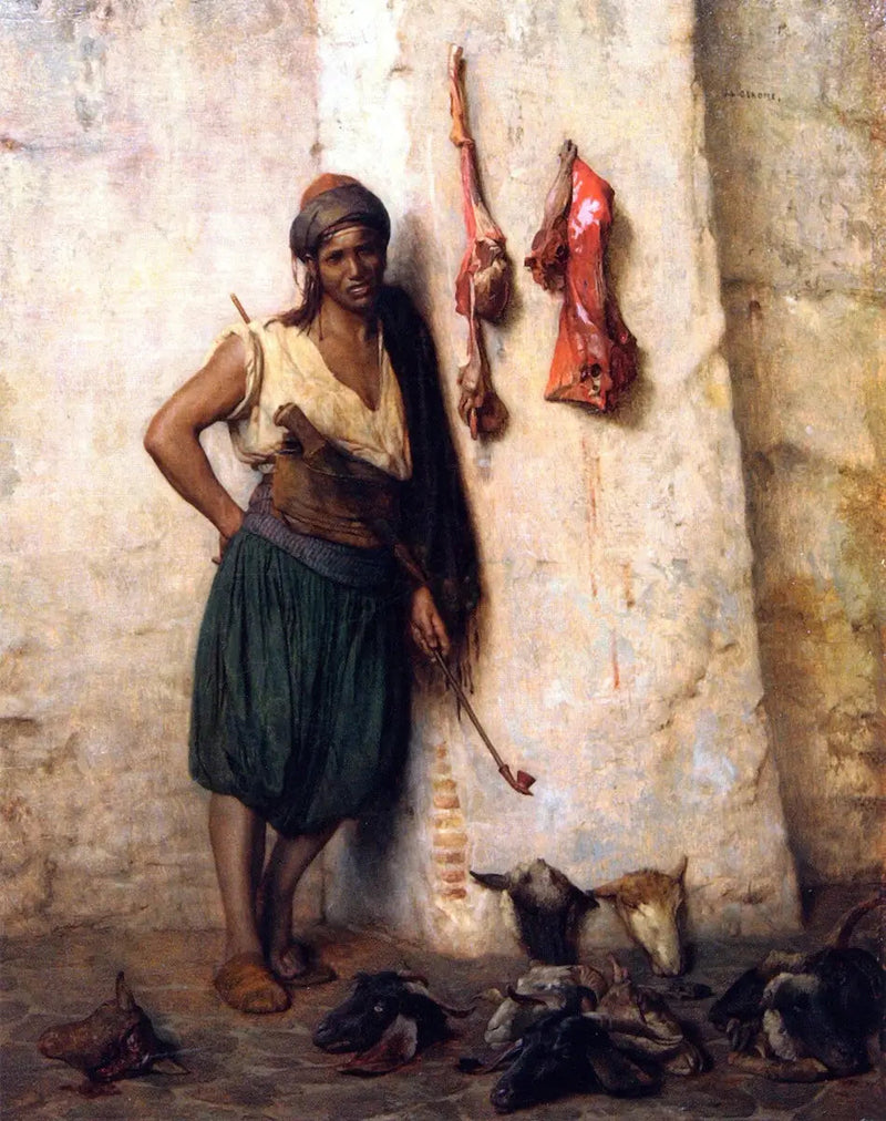 Boucher turc à Jérusalem - Jean-Léon Gérôme