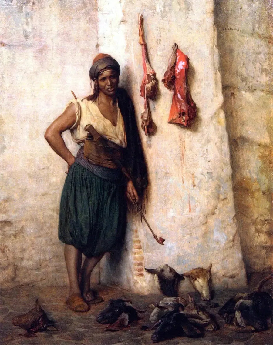 Boucher turc à Jérusalem - Jean-Léon Gérôme