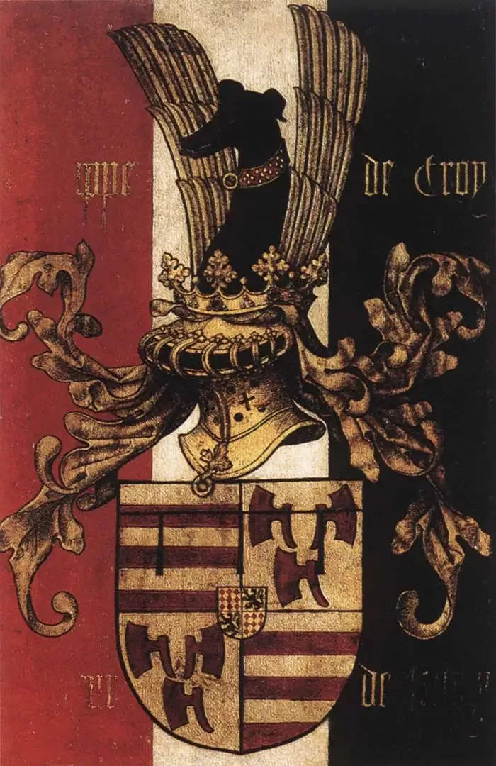 Bouclier de la famille Croy - Rogier van der Weyden