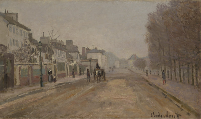 Boulevard Héloïse, Argenteuil W247 – Claude Monet