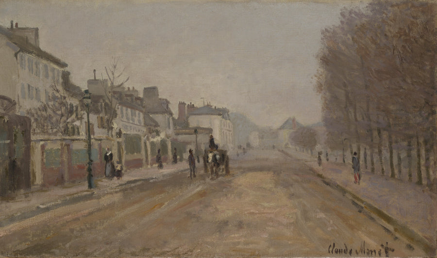 Boulevard Héloïse, Argenteuil W247 – Claude Monet