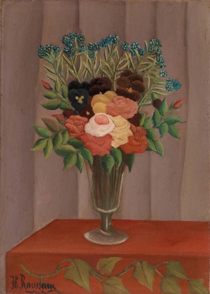 Bouquet de fleurs - Henri Rousseau