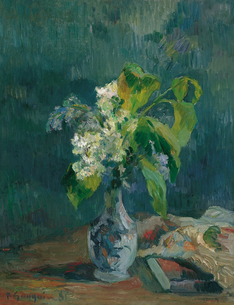 Bouquet de lilas - Paul Gauguin