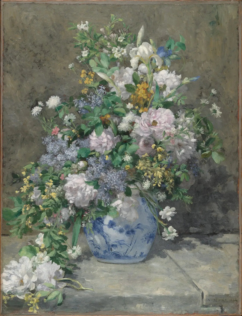 Bouquet de printemps - Pierre-Auguste Renoir