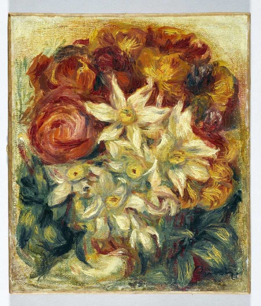 Bouquet de narcisses et de roses, vers 1914 – Renoir