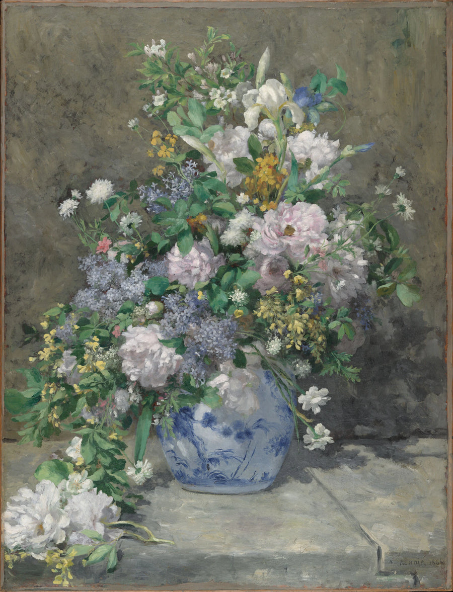 Bouquet de printemps, 1866 – Pierre-Auguste Renoir
