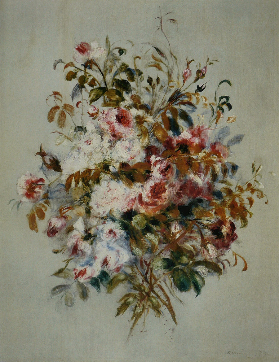 Bouquet de roses, 1879 – Pierre-Auguste Renoir