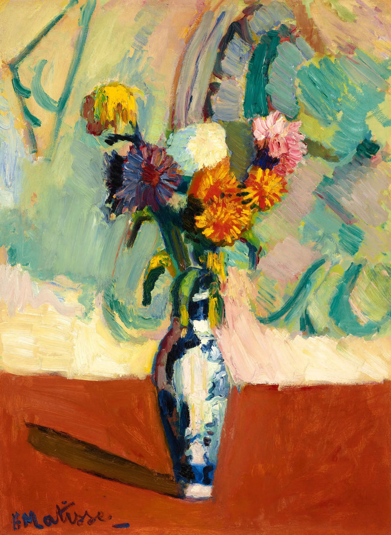 Bouquet, vase chinois - Henri Matisse