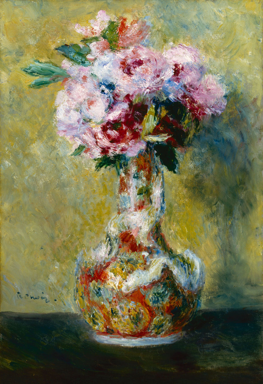 Bouquet dans un vase, 1878 – Pierre-Auguste Renoir