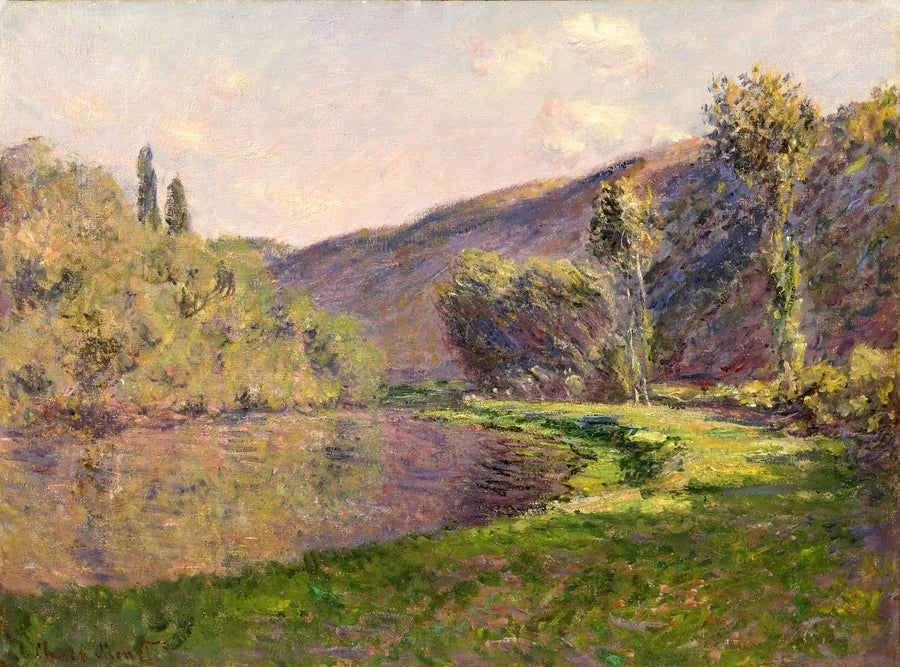 Le Bras de Jeufosse, fin d’après-midi W910 – Claude Monet