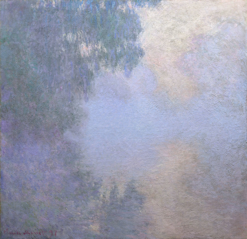 Bras de Seine, brouillard, Chicago W1475 – Claude Monet