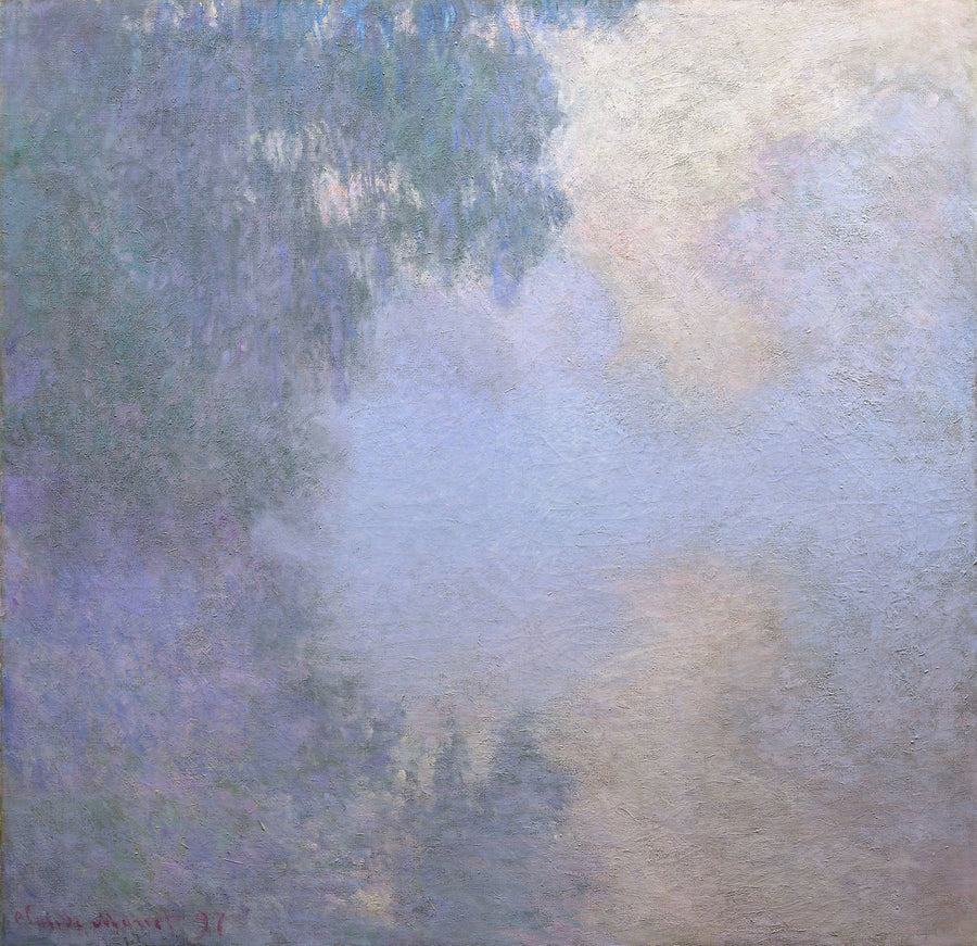 Bras de Seine, brouillard, Chicago W1475 – Claude Monet