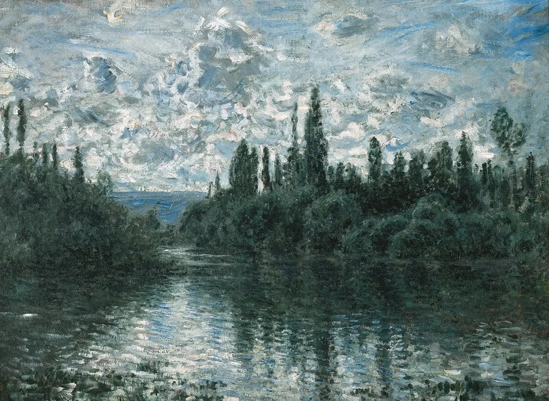 Bras de la Seine près de Vétheuil W482 – Claude Monet