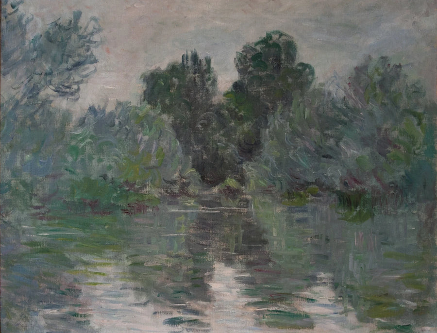 Un bras de Seine près de Vétheuil W486 – Claude Monet