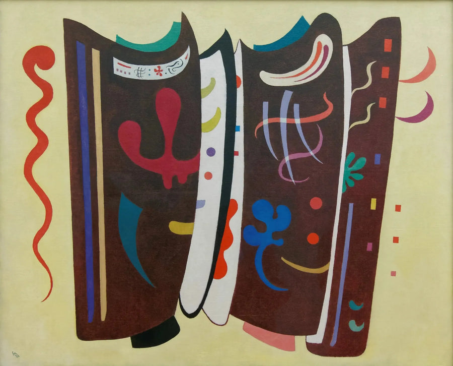 Brun supplémenté - Vassily Kandinsky