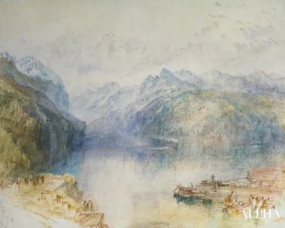 Brunnen - William Turner - Reproductions de tableaux et peintures haut de gamme