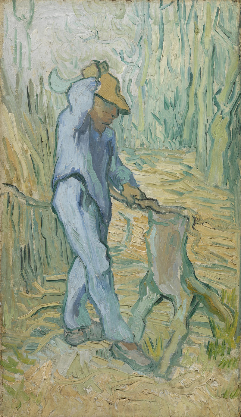Le Bûcheron d’après Millet, F670 – Vincent van Gogh