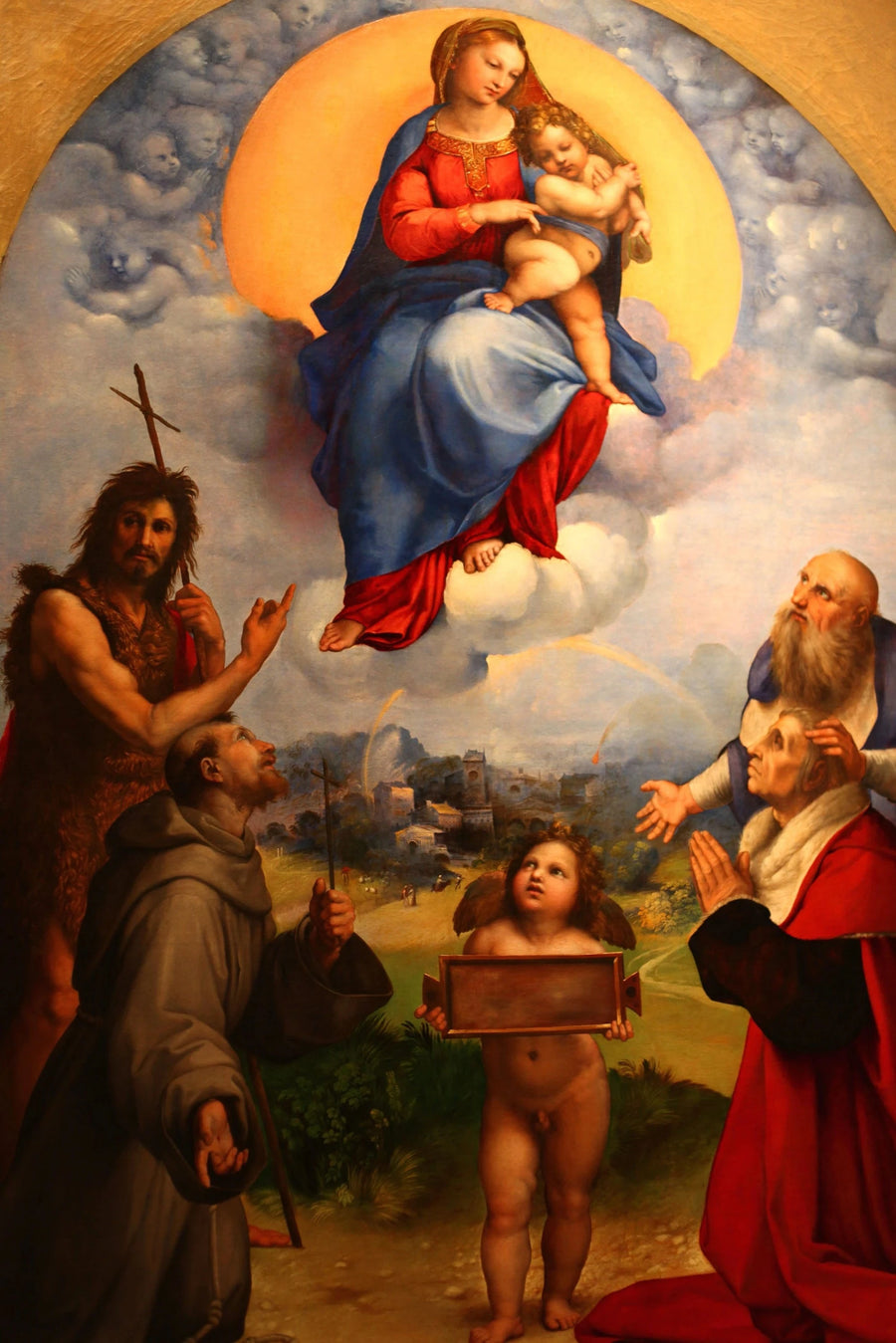 La Vierge de Foligno - Raphaël Sanzio